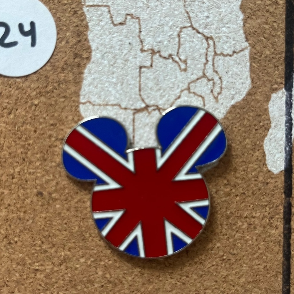 Disney United Kingdom Mickey Pin